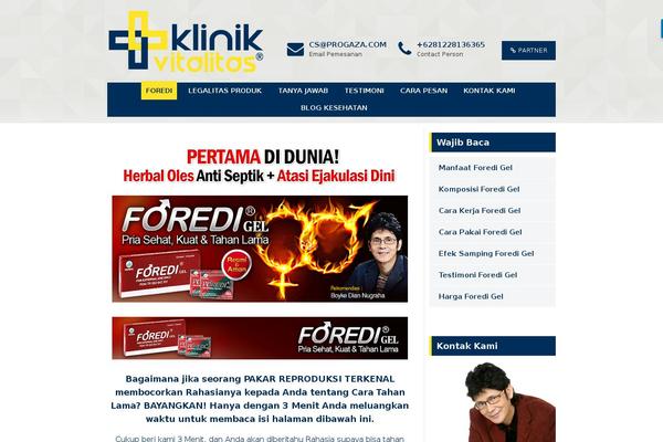 Fruitful theme site design template sample