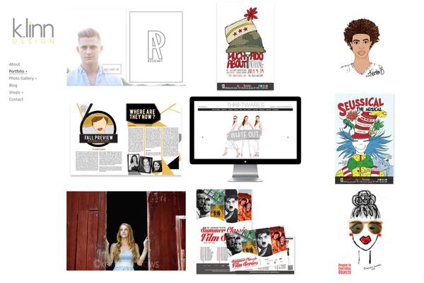 Skylab theme site design template sample