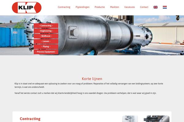 klip.nl site used Everdesign
