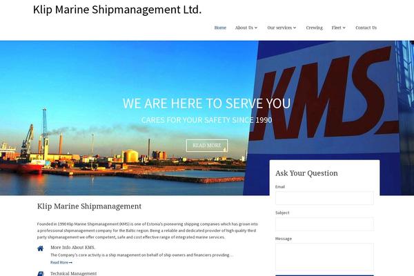 Site using Barrister-portfolio plugin