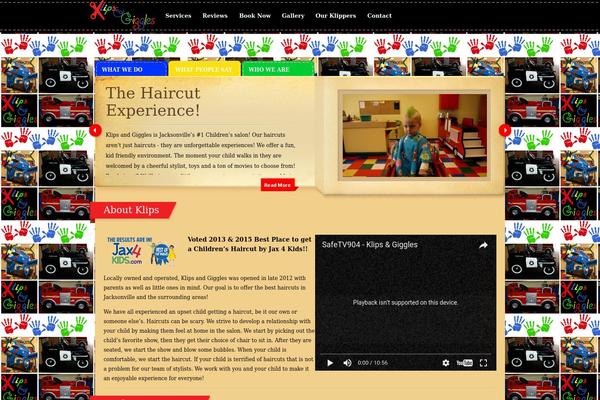 eBusiness theme site design template sample