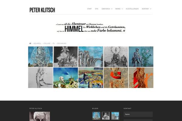 Aware theme site design template sample