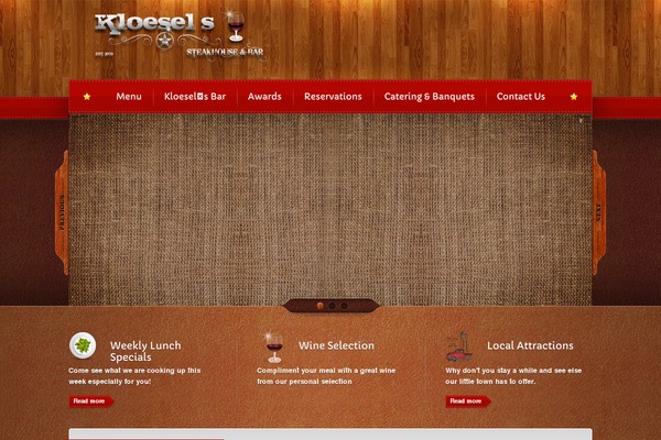 Bordeaux theme site design template sample