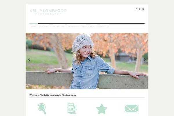 Evermore theme site design template sample