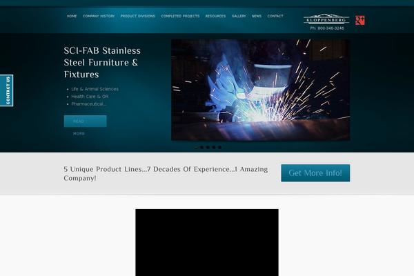 Site using Widgets on Pages plugin