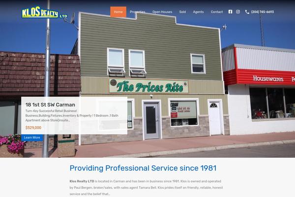 Realhomes Theme theme site design template sample