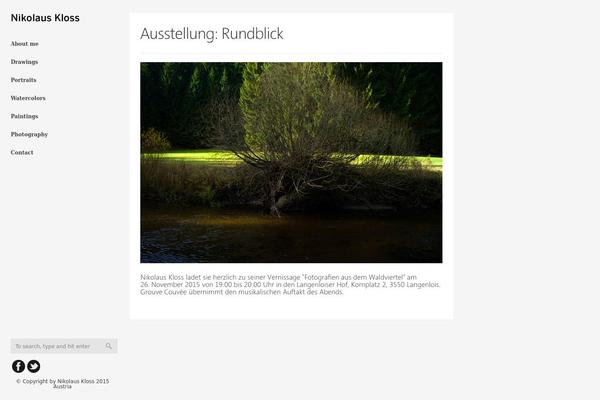Focus theme site design template sample