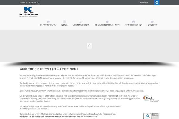 klostermann.com site used Nictitate-wp-theme-main-download