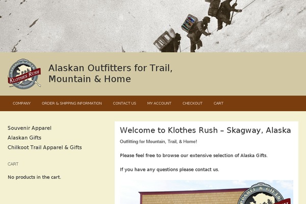 klothesrush.com site used Minimum Pro