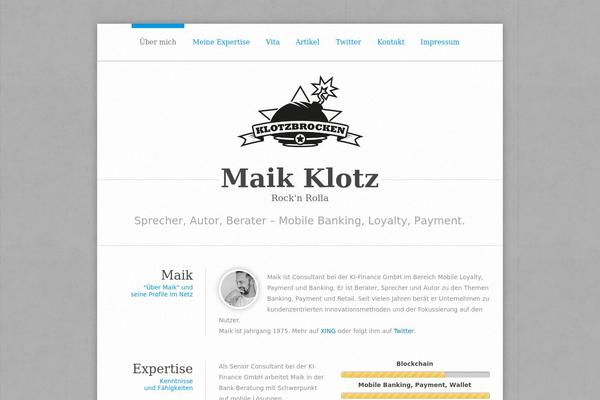 Perfectcv theme site design template sample