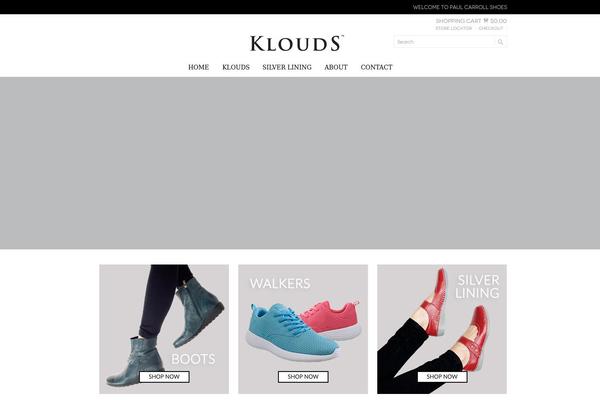 Cluster theme site design template sample