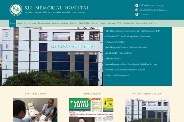klshospital.co.in site used WPTuts