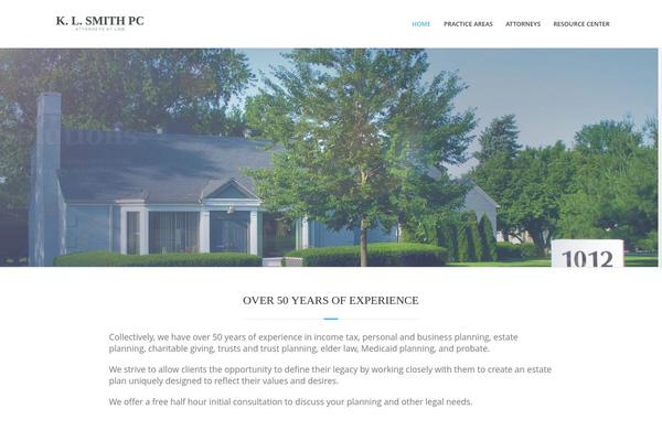 Richer theme site design template sample