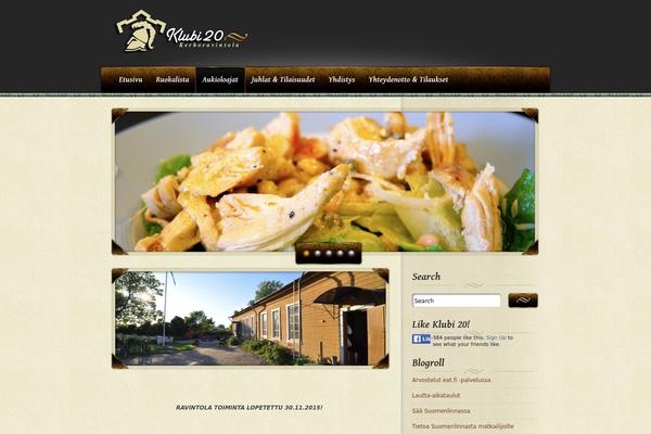 First theme site design template sample