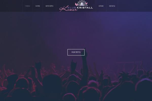 klubkristall.com site used Buzz-club