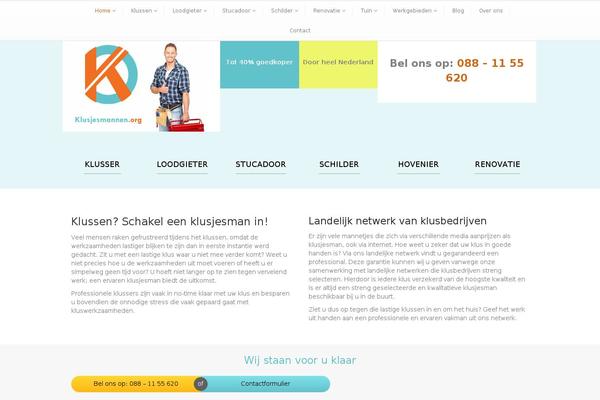 Construct theme site design template sample