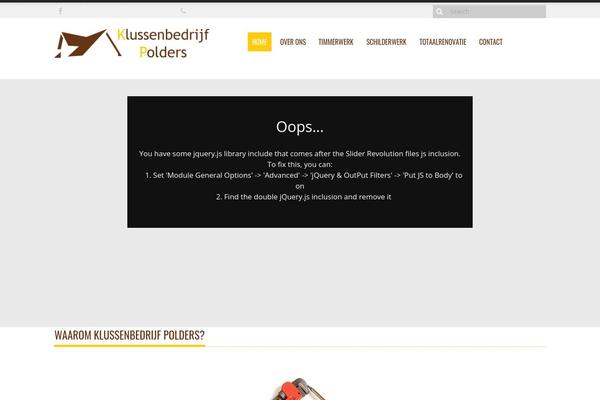 Revoke2 theme site design template sample