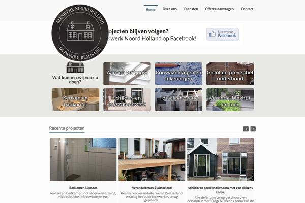 Bostan theme site design template sample