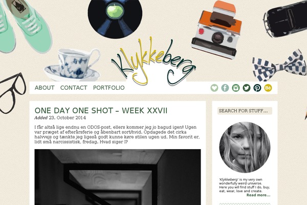 Expositio theme site design template sample