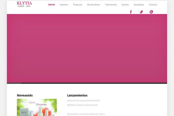 Foxy theme site design template sample