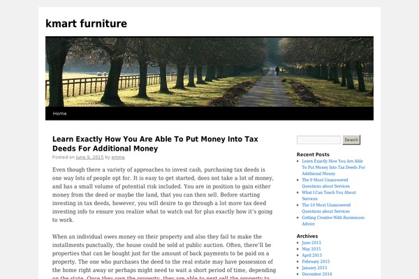 Snowblind theme site design template sample