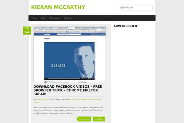 GreenChili theme site design template sample