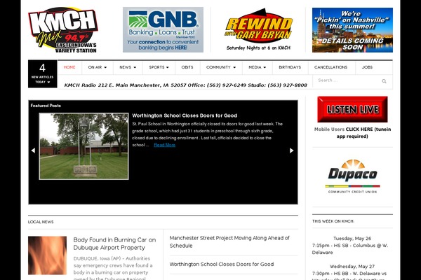 Site using Template-events-calendar plugin
