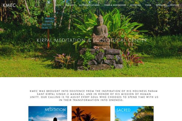 Fabric theme site design template sample