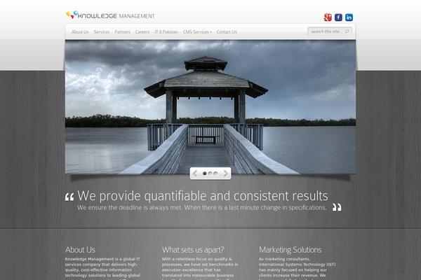 Deepfocus theme site design template sample