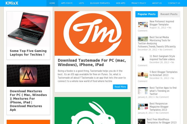 Pinstagram theme site design template sample