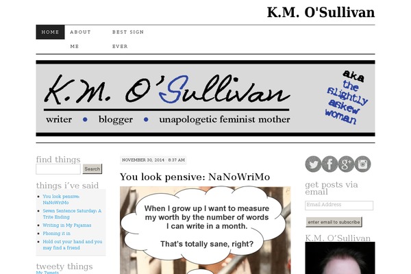 Pilcrow theme site design template sample