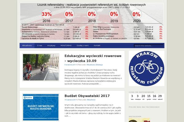 Site using WordPress Countdown Widget plugin