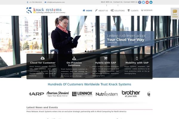 Site using Easy Responsive Tabs plugin