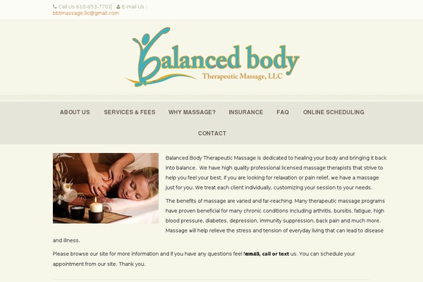 Dream Spa theme site design template sample