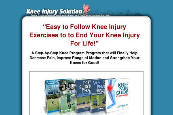 kneeinjurysolution.com site used Kis