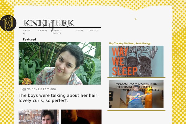 kneejerkmag.com site used The Morning After
