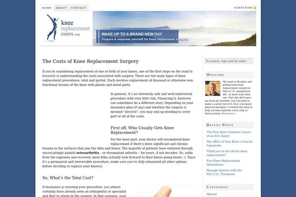 Thesis 1.7 theme site design template sample