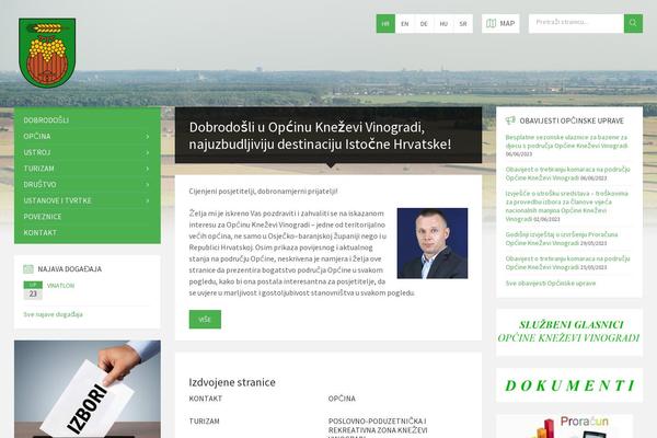 Townpress-child theme site design template sample
