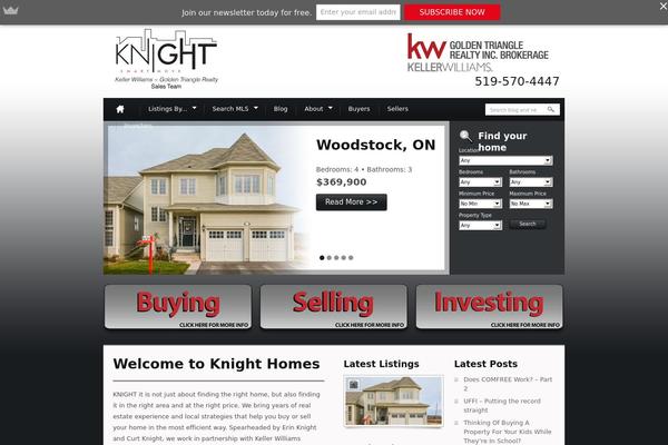 OpenDoor theme site design template sample