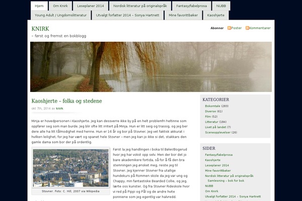 Misty Look theme site design template sample