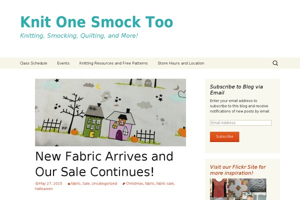 Site using Javascript Flickr Badge plugin