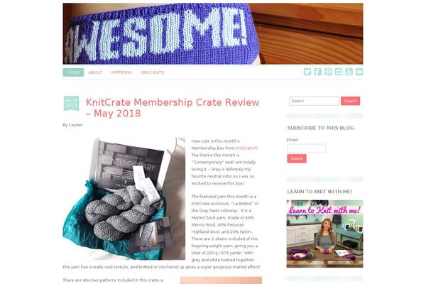Chamomile theme site design template sample