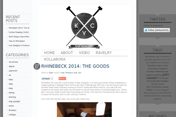 knityorkcity.com site used Yoo_noble_wp