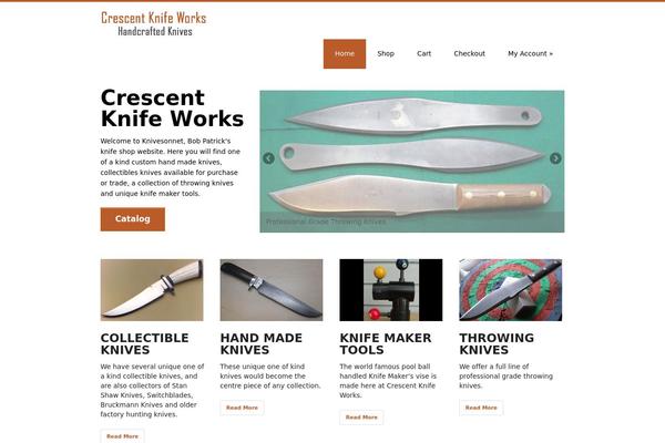 discover theme site design template sample