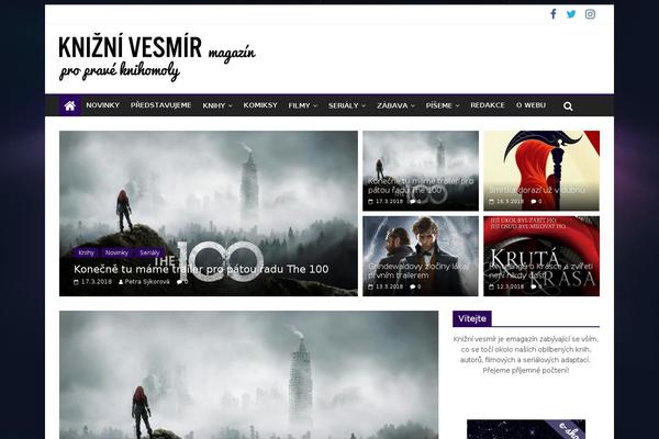 News Portal theme site design template sample