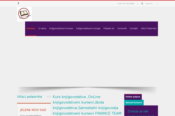 Fiction theme site design template sample