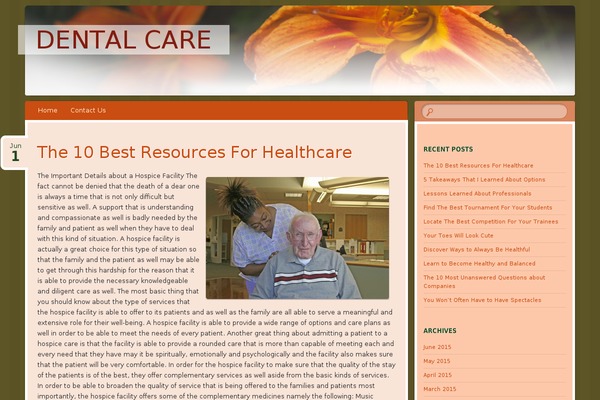 Bouquet theme site design template sample