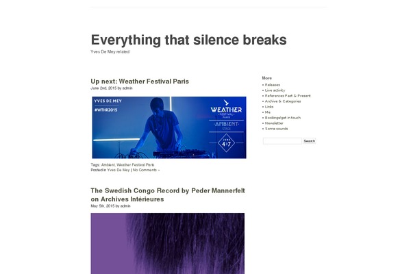 knobsounds.com site used minimalism