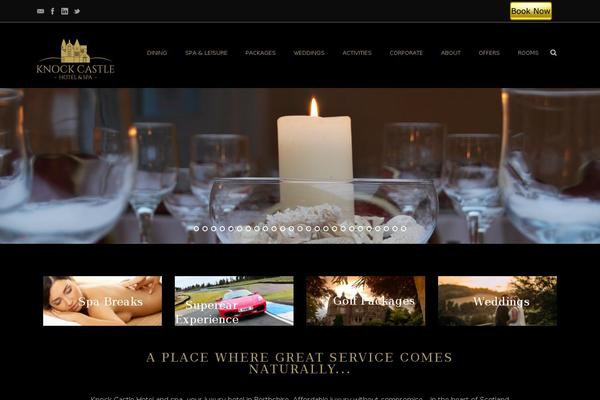 Site using Gdlr-hotel plugin