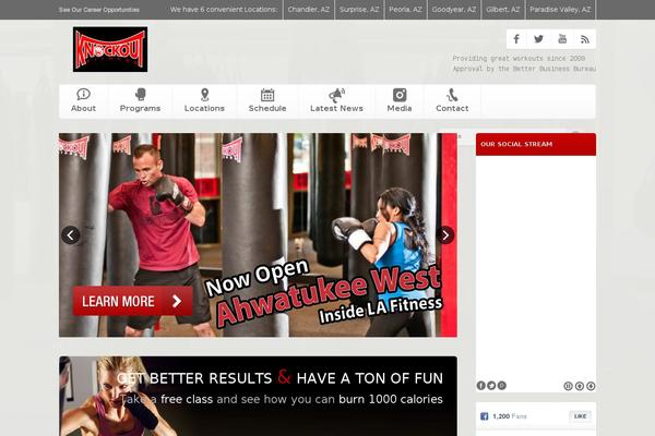 Site using Wordpress-social-stream plugin